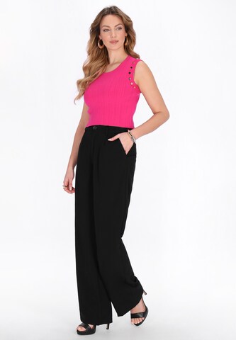 Haut 'Festive' faina en rose