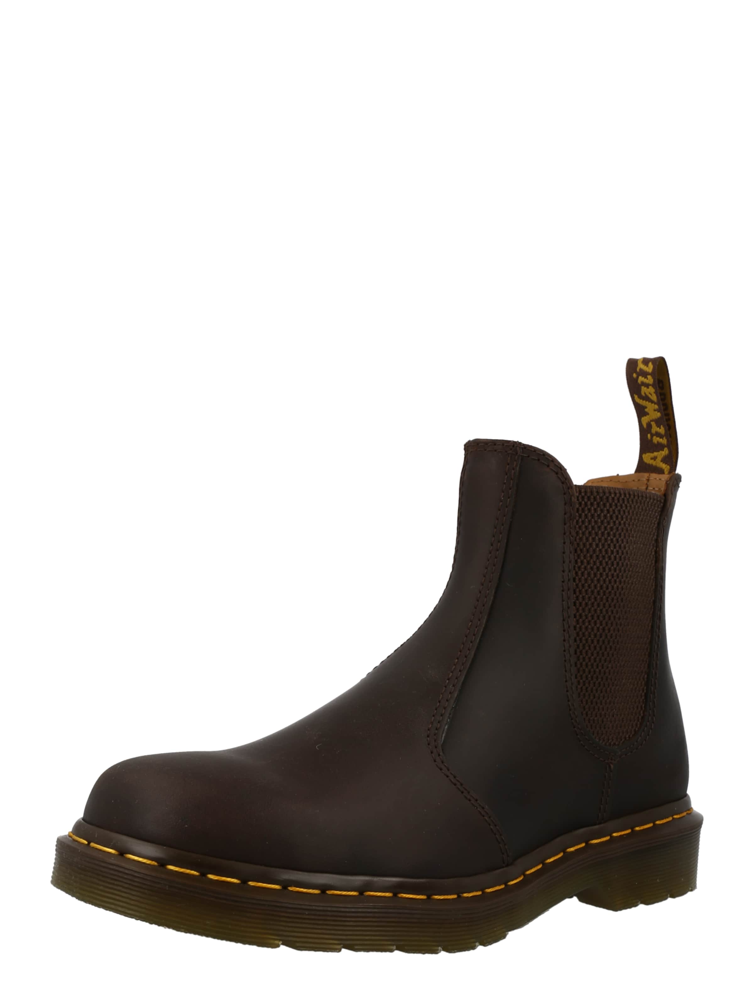 Dr. Martens Chelsea boots '2976 YS' i brun: framsida