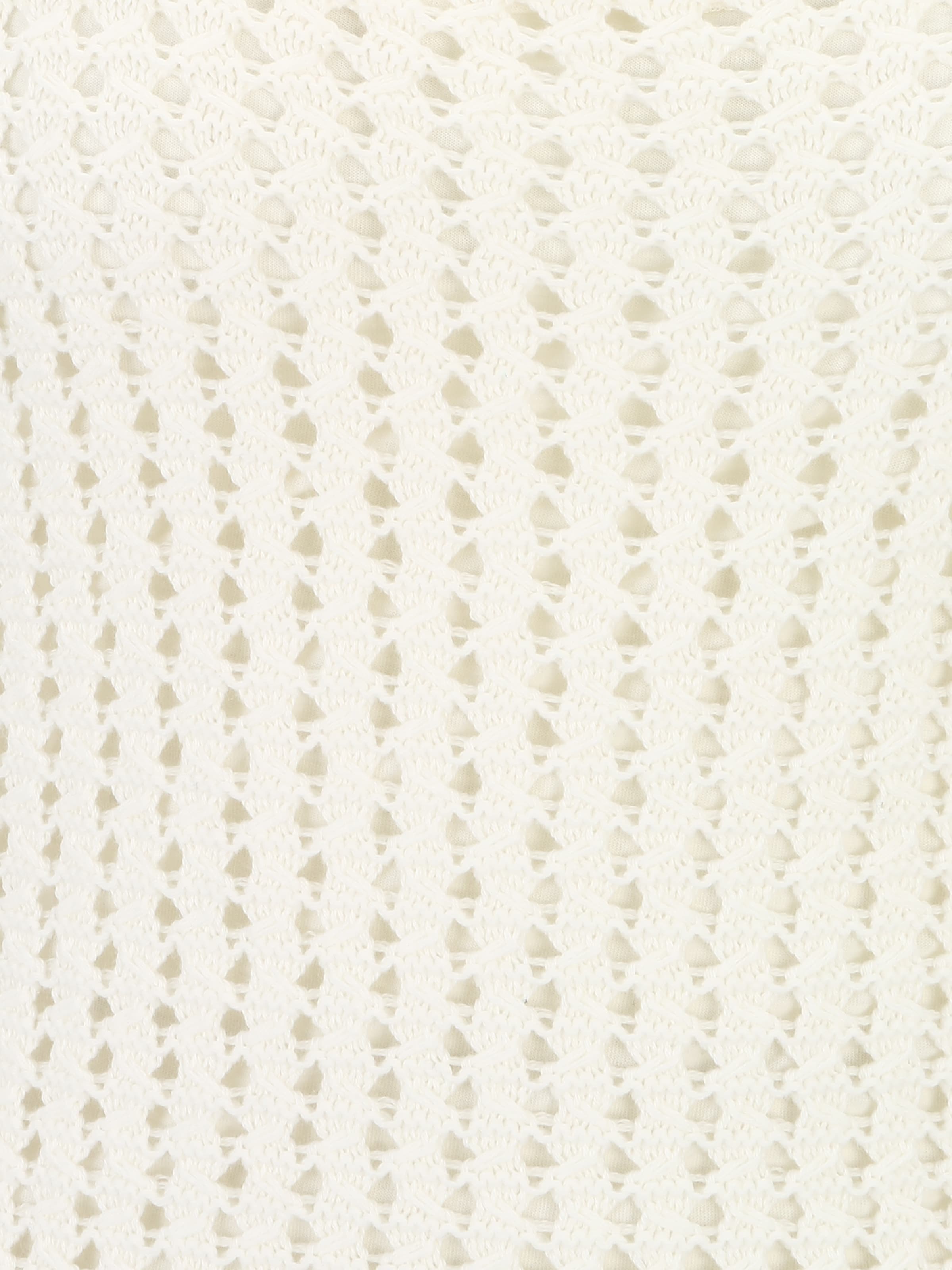 Gap Tall Gebreide jurk in Wit