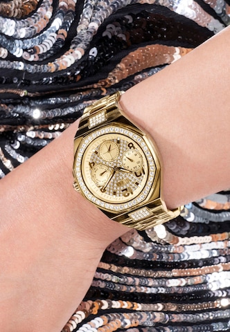 Orologio analogico 'LADY EMPIRE' di GUESS in oro: frontale