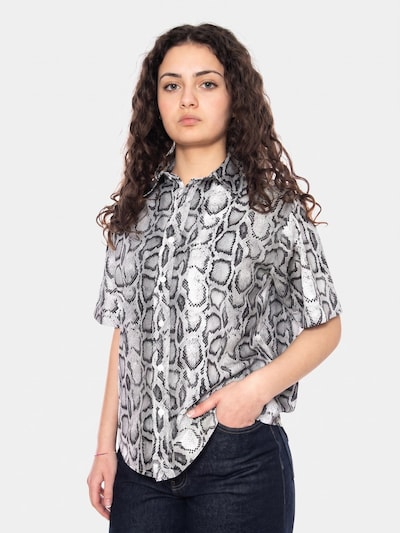Carhartt WIP Bluse 'W' S/S Snake Camo Shirt Snake Camo' i XS i blandingsfarvet, Produktvisning