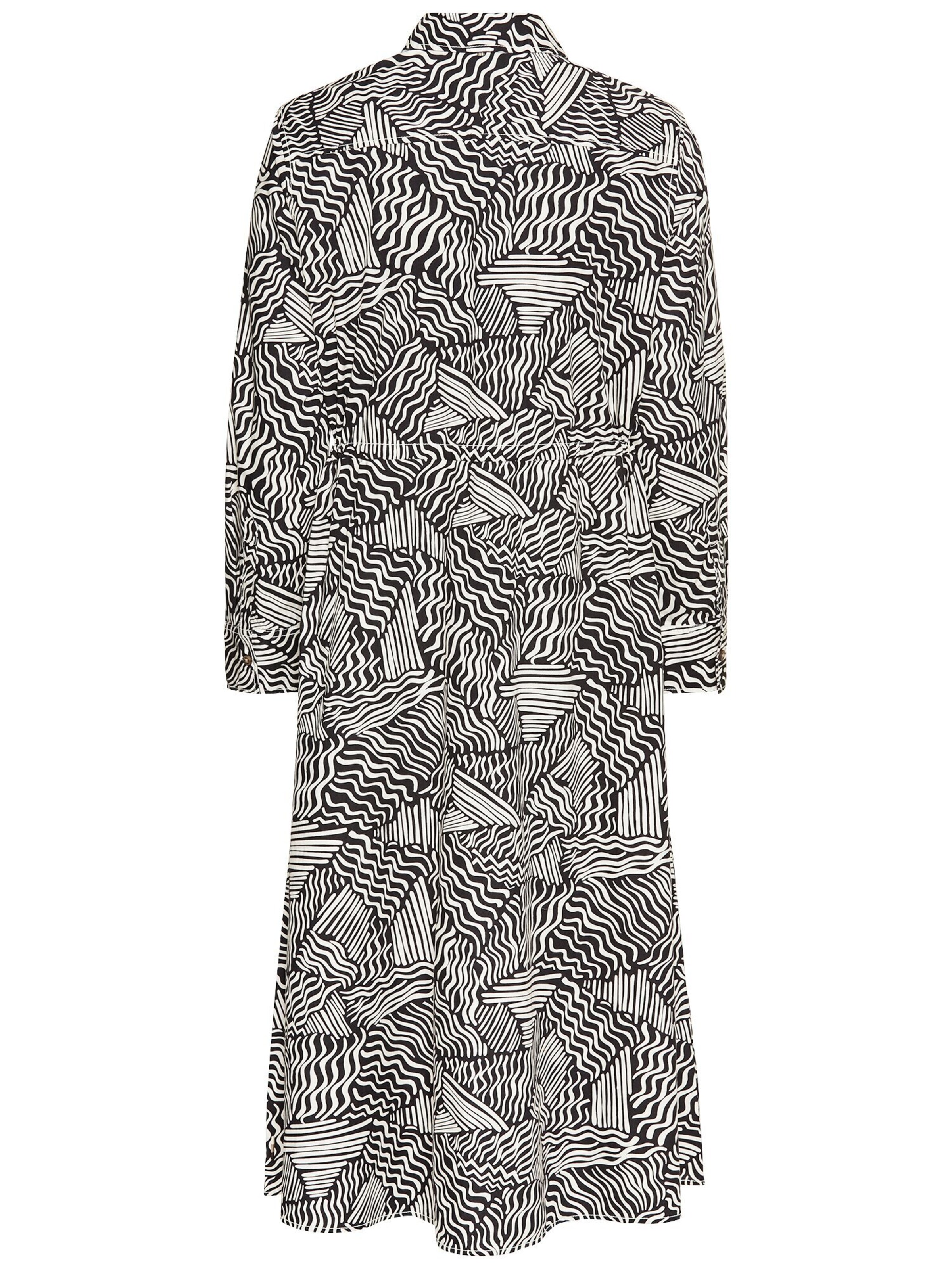 CAMEL ACTIVE Hemdblusenkleid in Schwarz