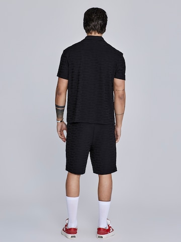 SikSilk Comfort fit Overhemd in Zwart