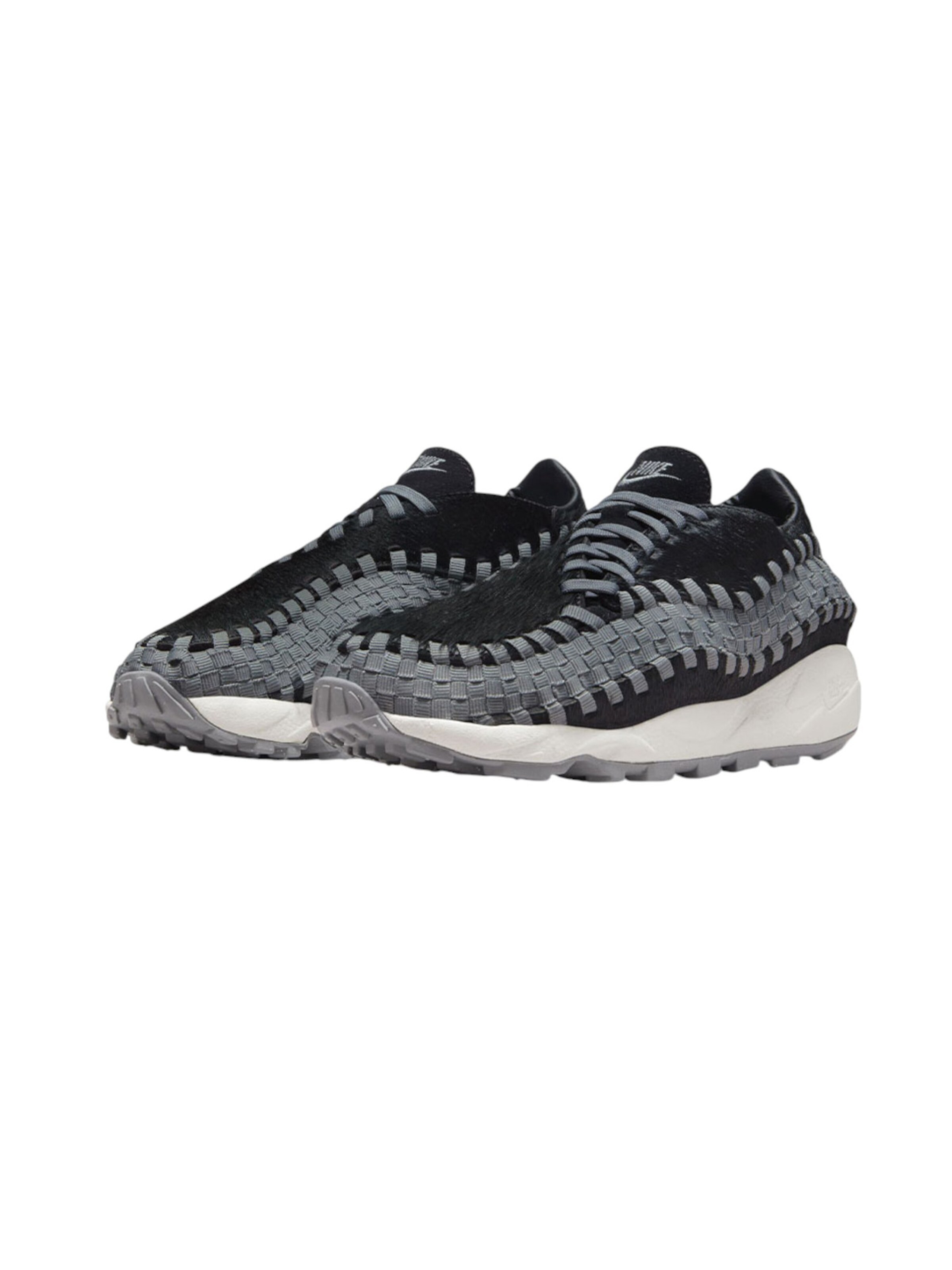 Nike Sportswear Platform trainers 'AIR FOOTSCAPE WOVEN' in Black