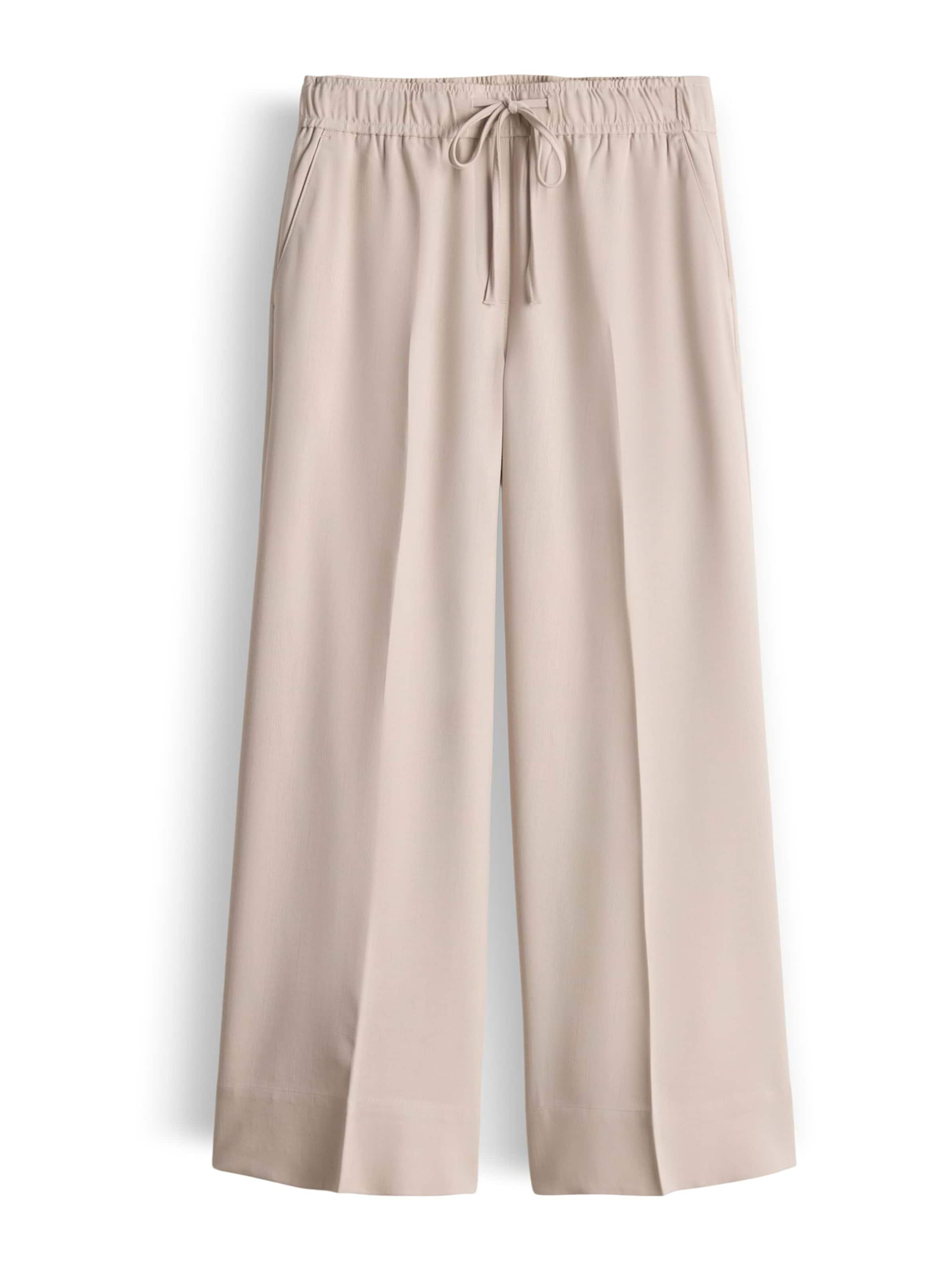 OPUS - Loosefit Pantalón de pinzas 'Melane' en beige: frente