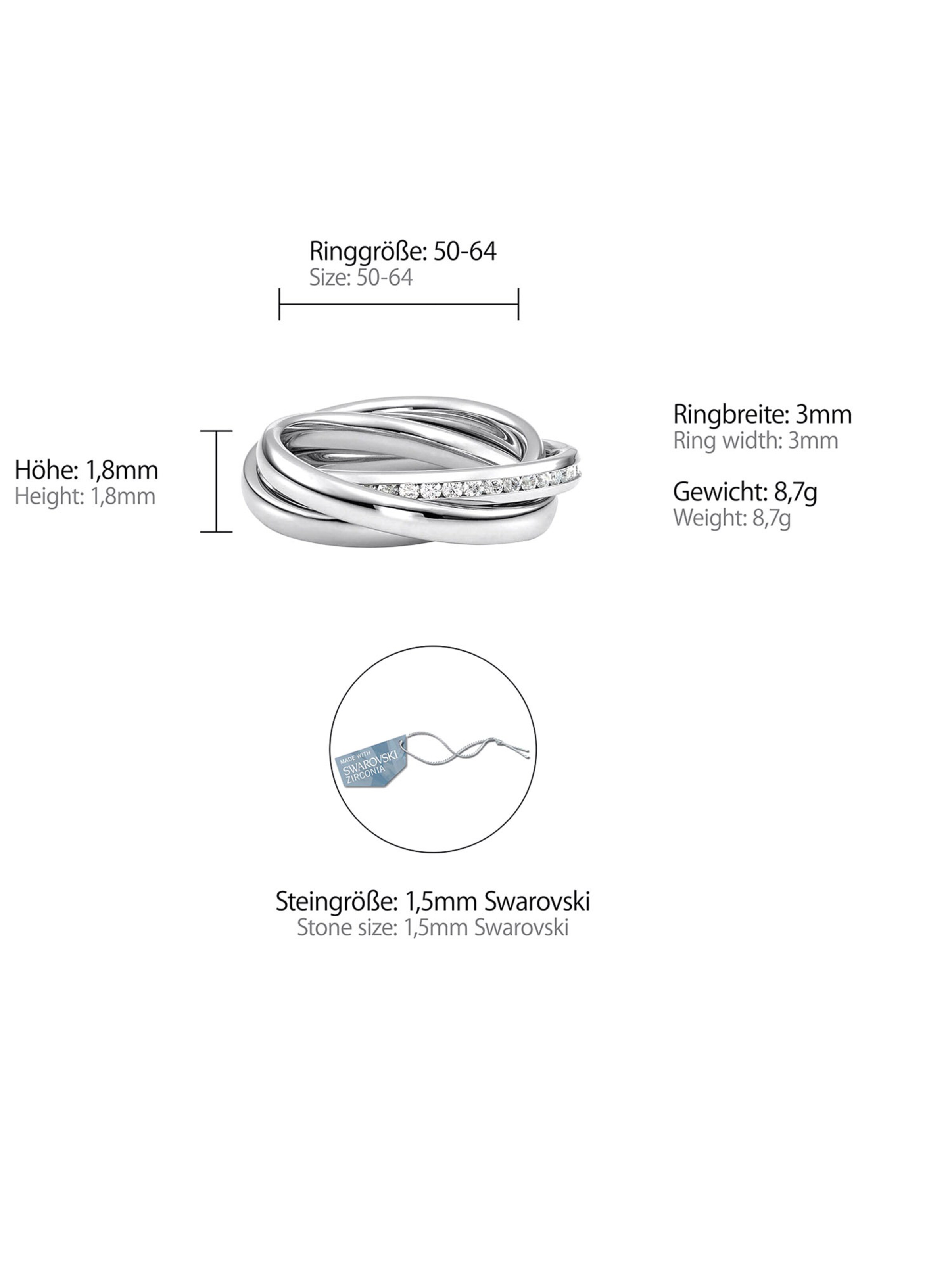 Heideman Damenring in Silber