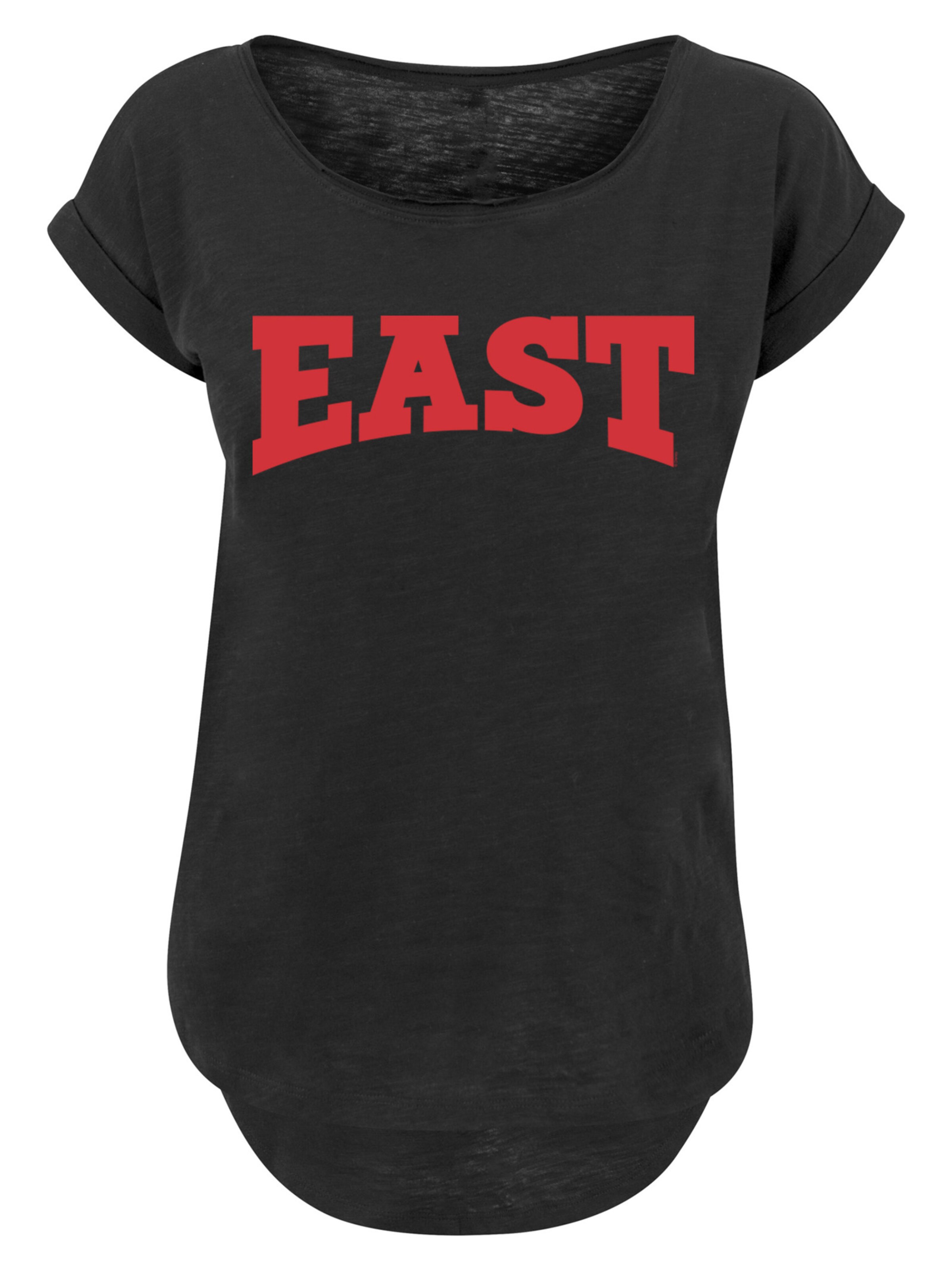 T-shirt 'Disney High School Musical The Musical East High' F4NT4STIC en noir : devant