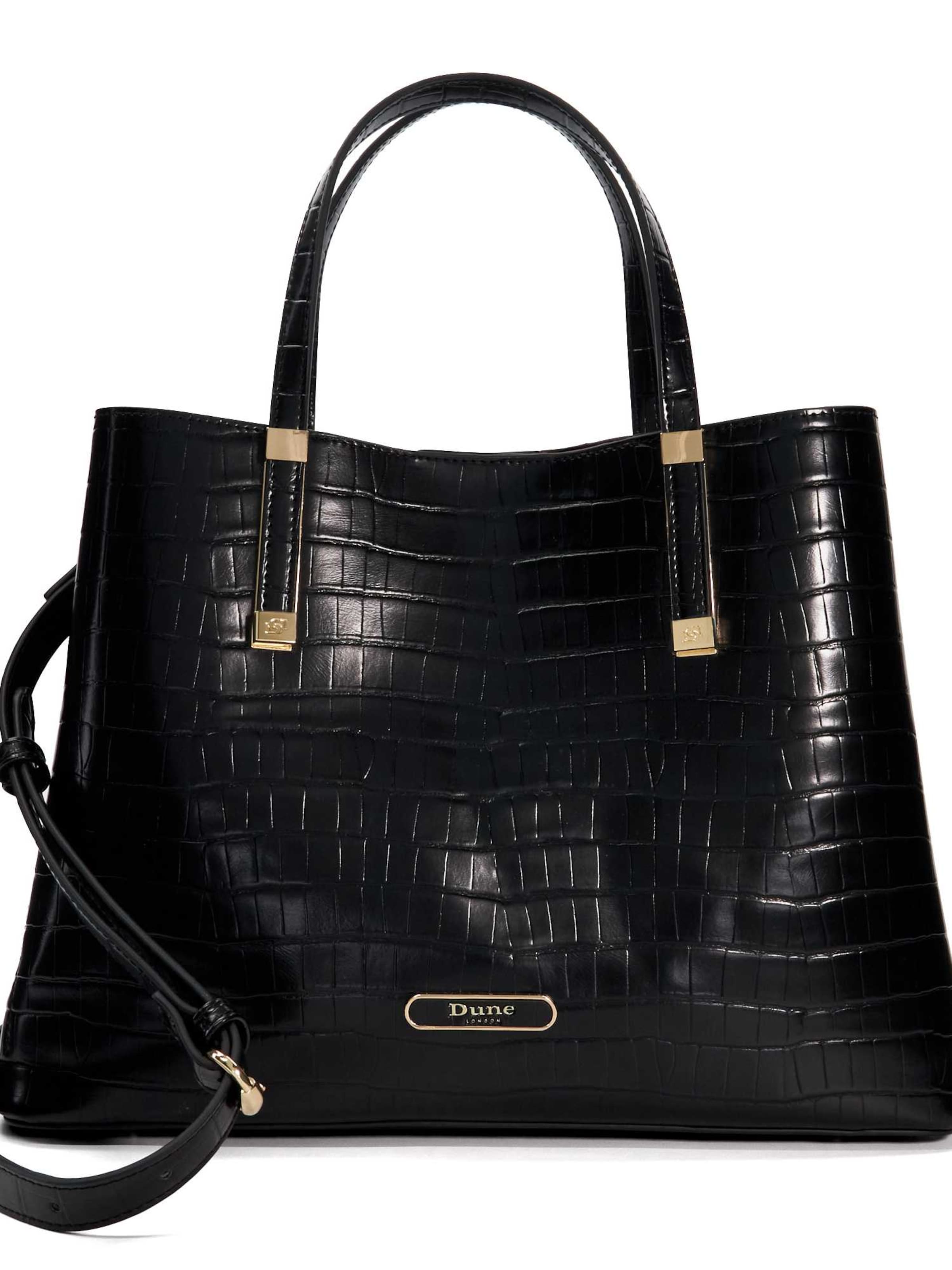Dune LONDON Sacs à main 'Dorry' en noir, Vue avec produit