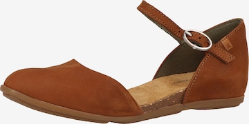 EL NATURALISTA Riemensandale in Braun: Vorderseite