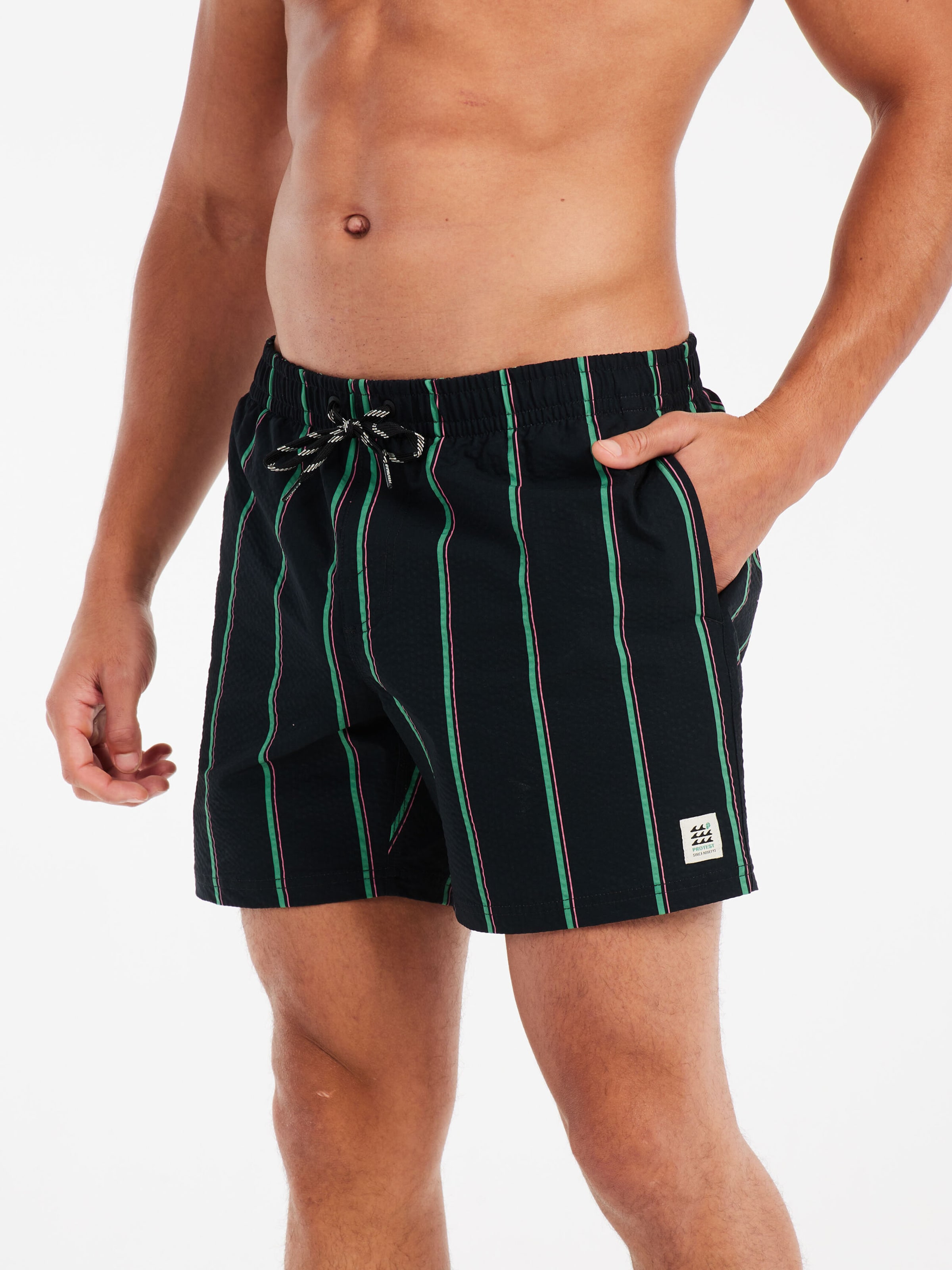 PROTEST Swimming shorts 'PRTGonz' in Black