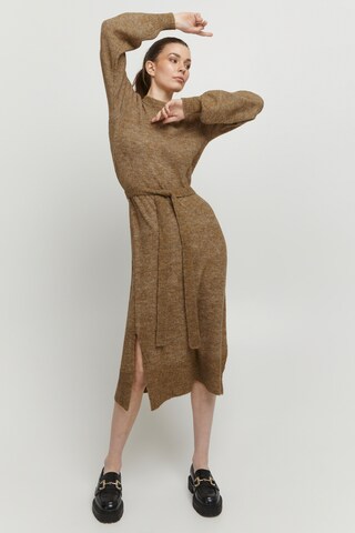 b.young Knit dress in Beige