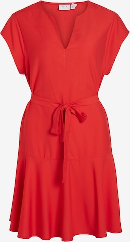 VILA Платье 'Defne' в Красный: спереди