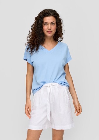 T-shirt s.Oliver en bleu : devant