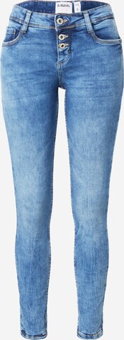 Sublevel Slimfit Jeans i blå: framsida