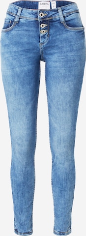 Sublevel Slimfit Jeans in Blauw: voorkant