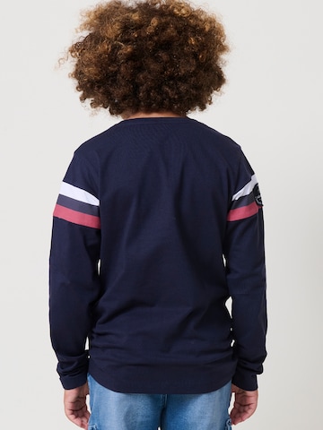 KOROSHI T-shirt i blå