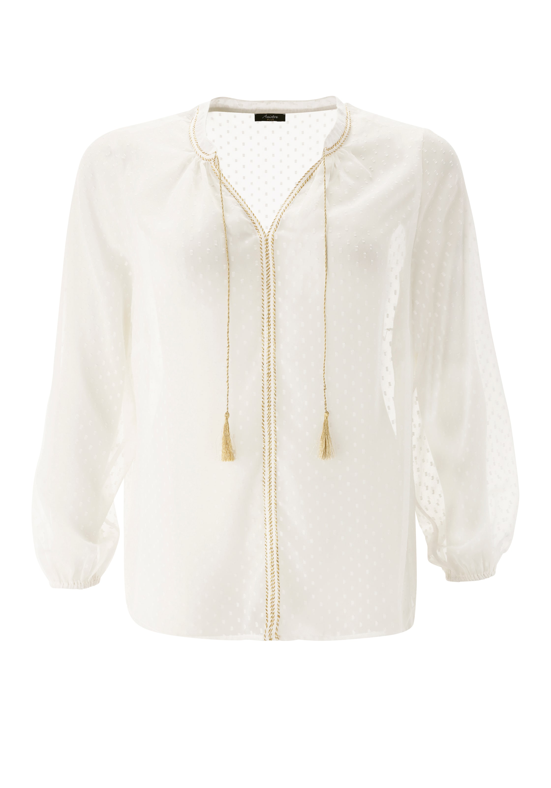 Aniston Blouse in White: front