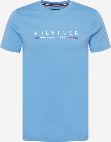 T-Shirt 'New York' TOMMY HILFIGER en bleu : devant