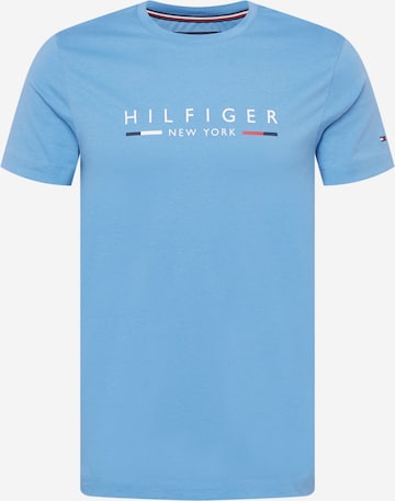 TOMMY HILFIGER Тениска 'NEW YORK' в синьо: отпред