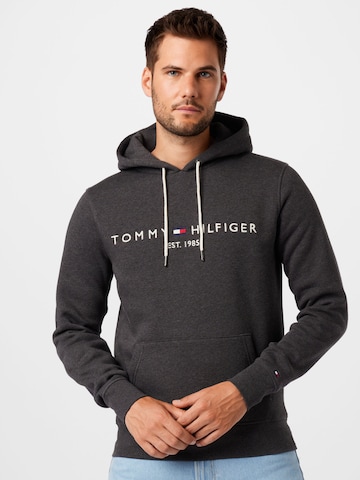 TOMMY HILFIGER Regular Fit Sweatshirt in Grau: predná strana