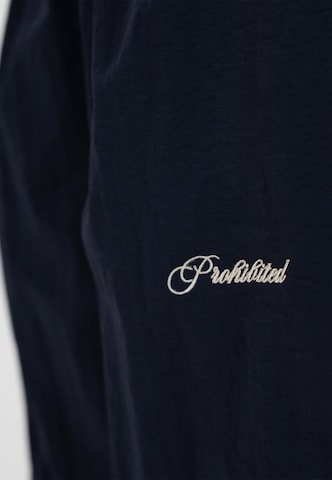 Prohibited Wide leg Trousers in Blue