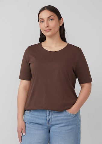 T-shirt s.Oliver en marron : devant