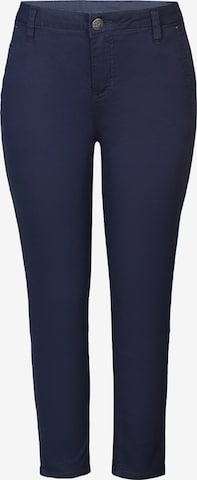 ze-ze Slimfit Jeans 'Sanne 381' in Blauw: voorkant