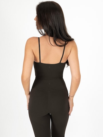 Antheia Bustier Sport bh 'Sports Bra Espresso' in Bruin