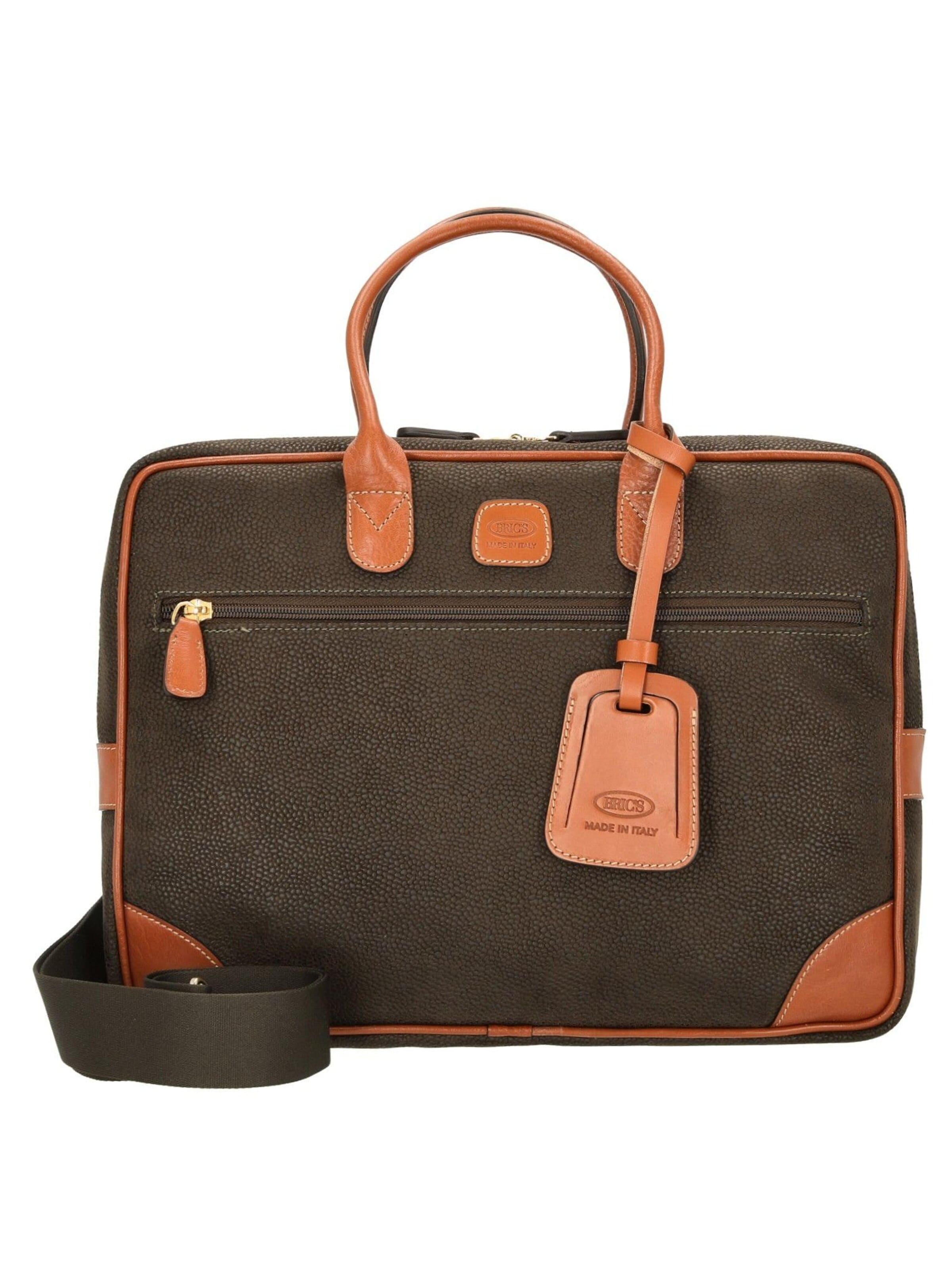 Bric's Briefcase 'Life' in Green: front