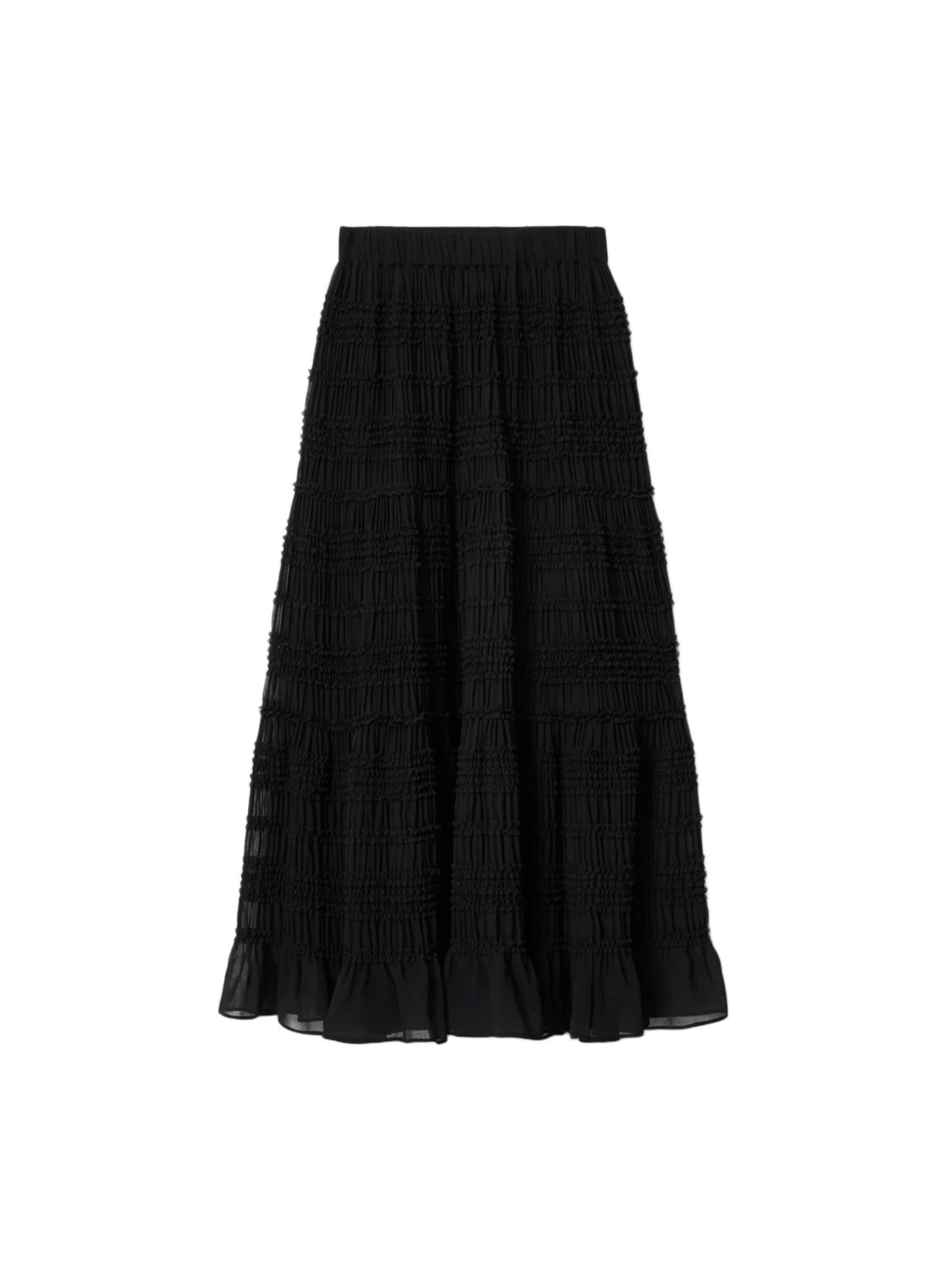AllSaints Szoknyák 'LOTUS' - fekete: elől