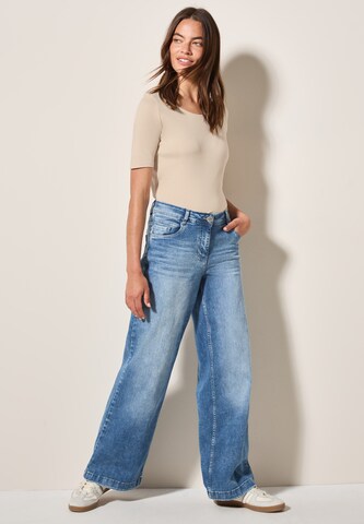 CECIL T-Shirt 'Lena' in Beige