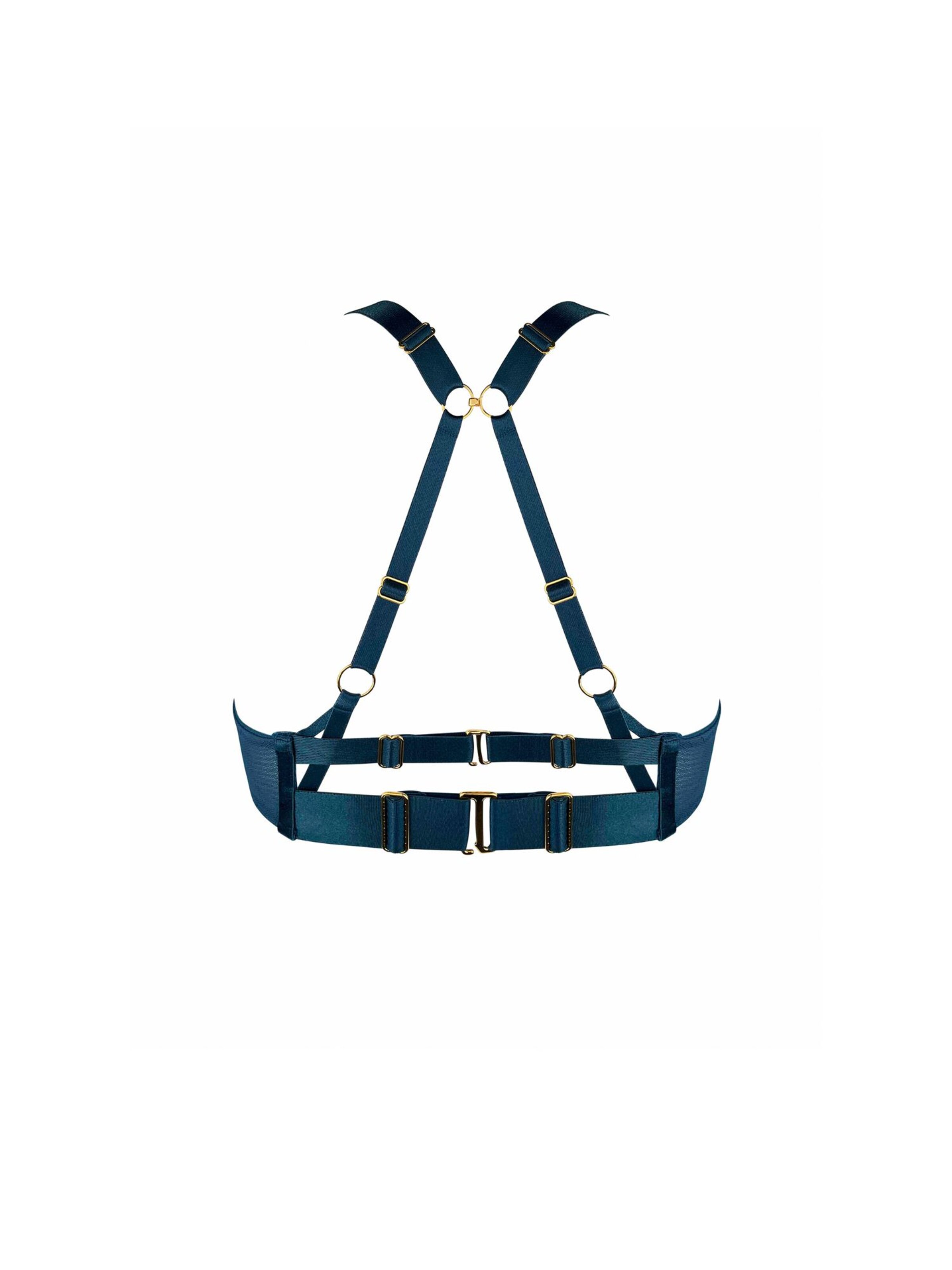 Bordelle Balconette Bra 'Nara' in Blue