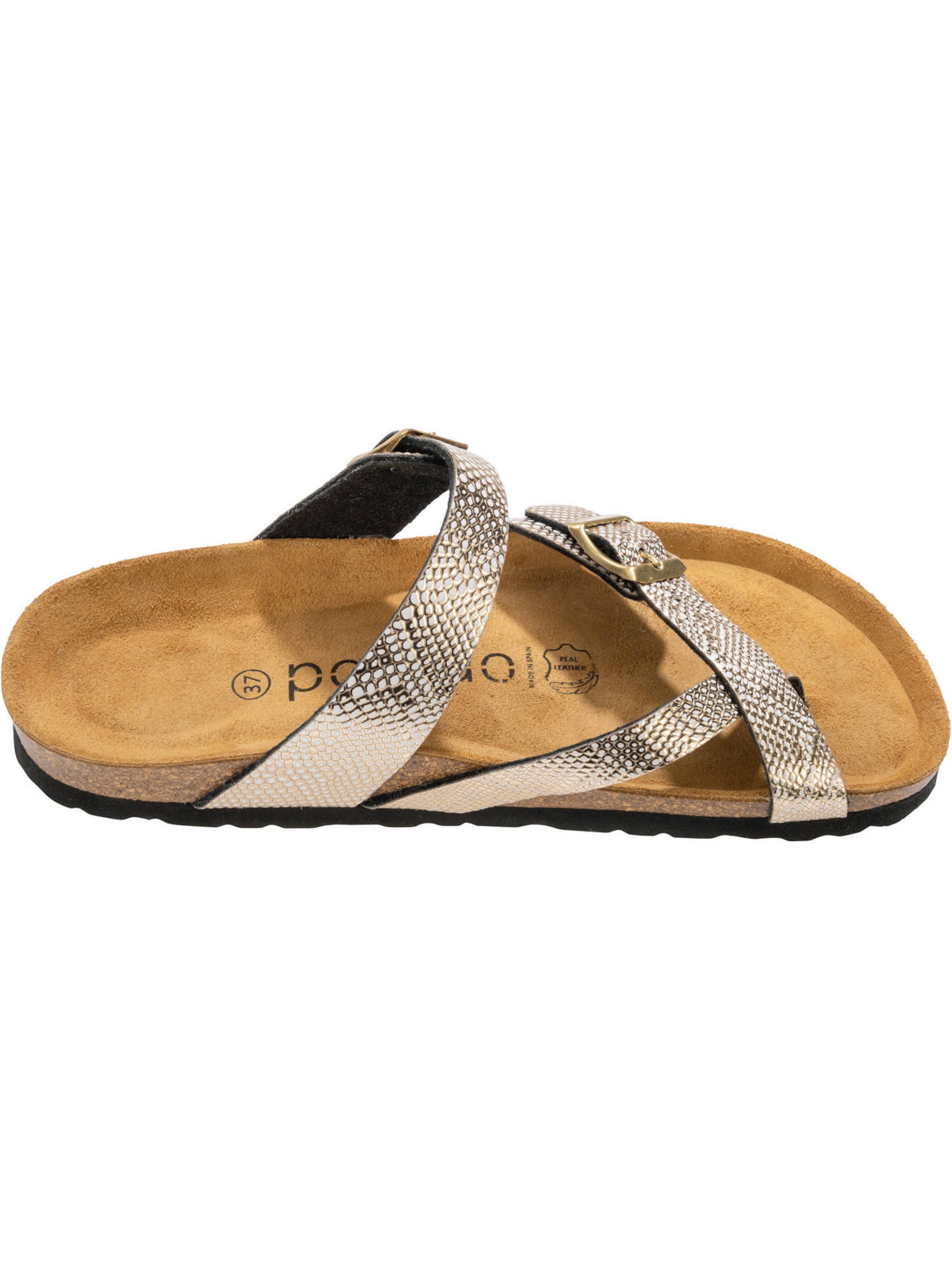 Tongs 'Cres' Palado en or