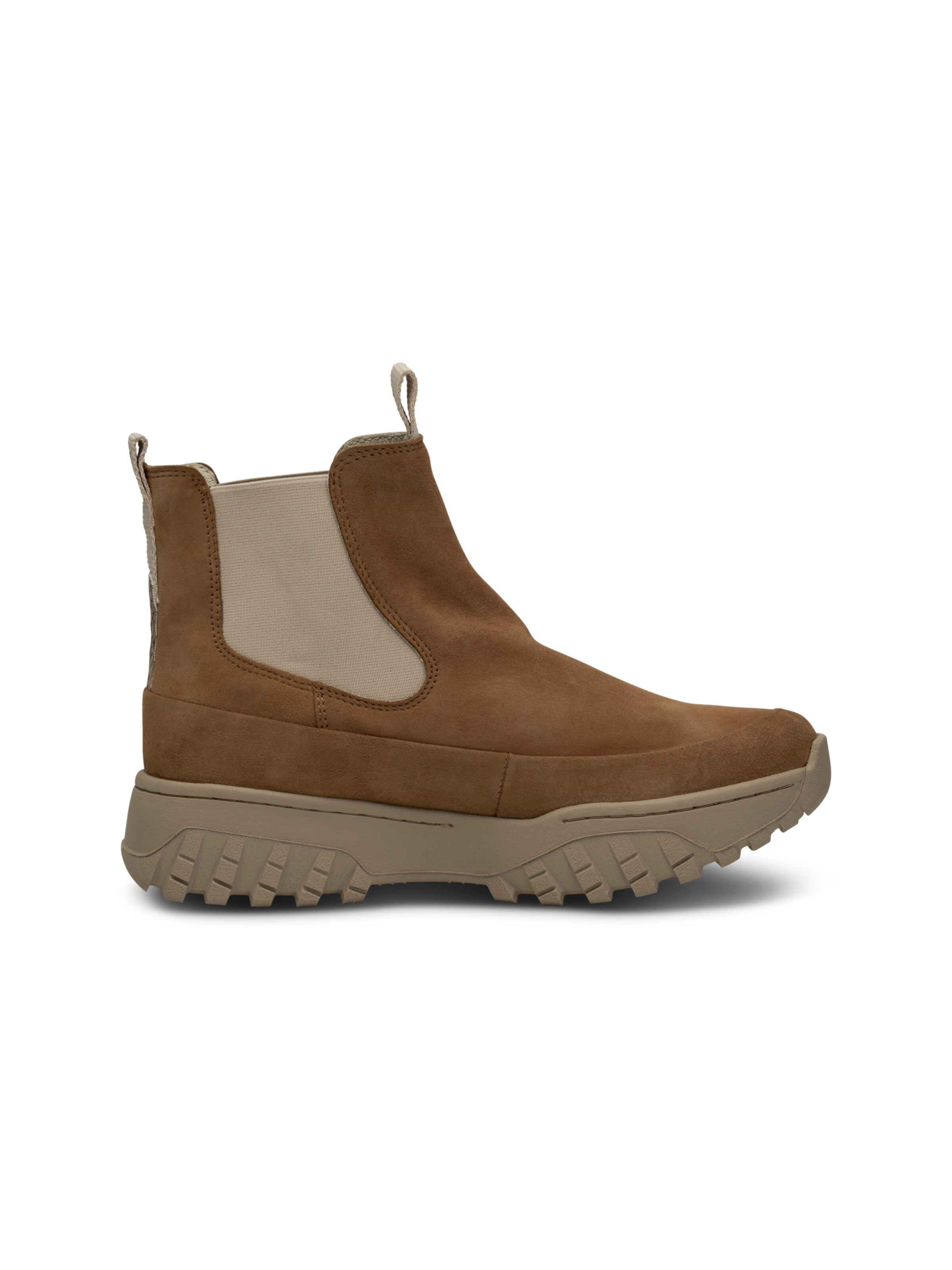 WODEN Chelsea Boots i brun