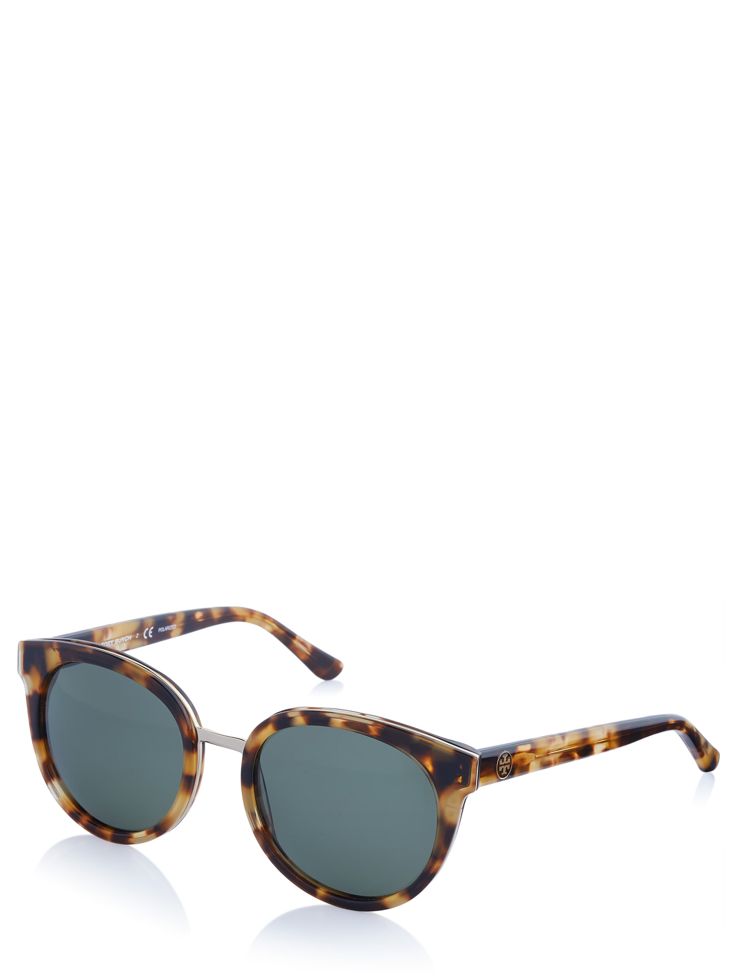 Tory Burch Sunglasses in Brown: front