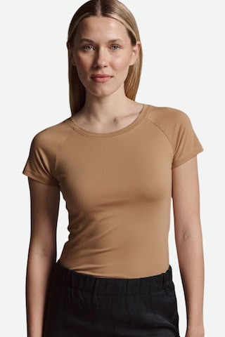 Cotton Candy Shirt in Brown: front