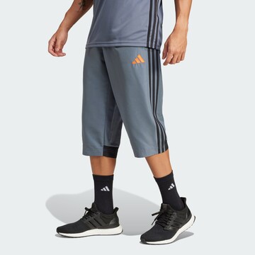 Regular Pantalon de sport 'Tiro 25 Essentials' ADIDAS PERFORMANCE en bleu : devant