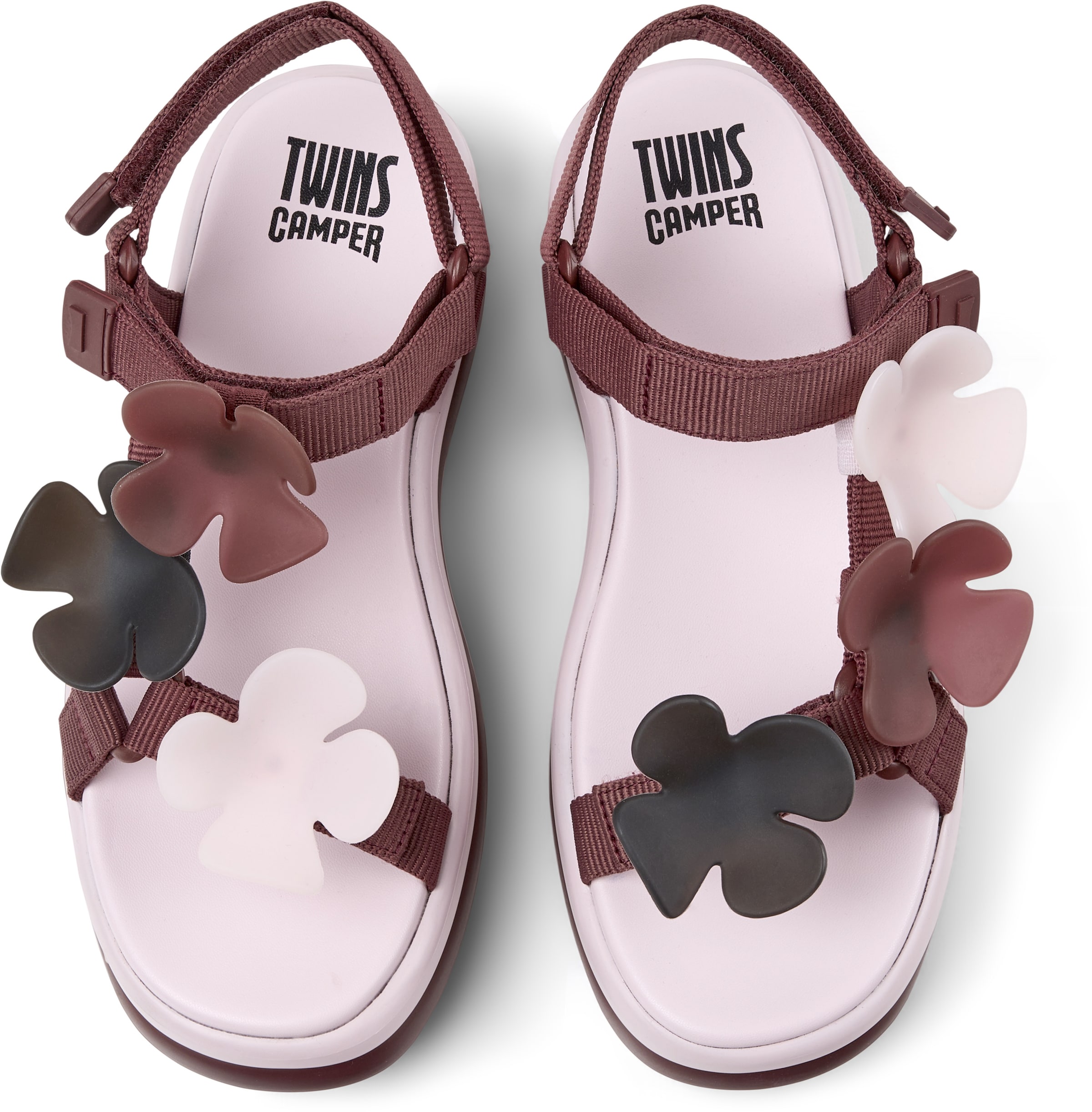 Sandalo 'Pelotas Flota Up' di CAMPER in rosso