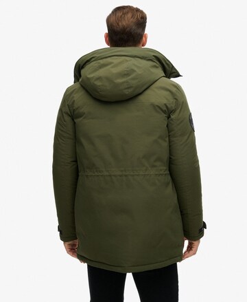 Superdry Winterparka in Groen