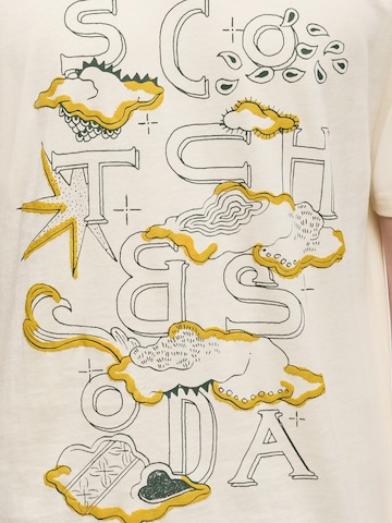SCOTCH & SODA T-shirt i beige