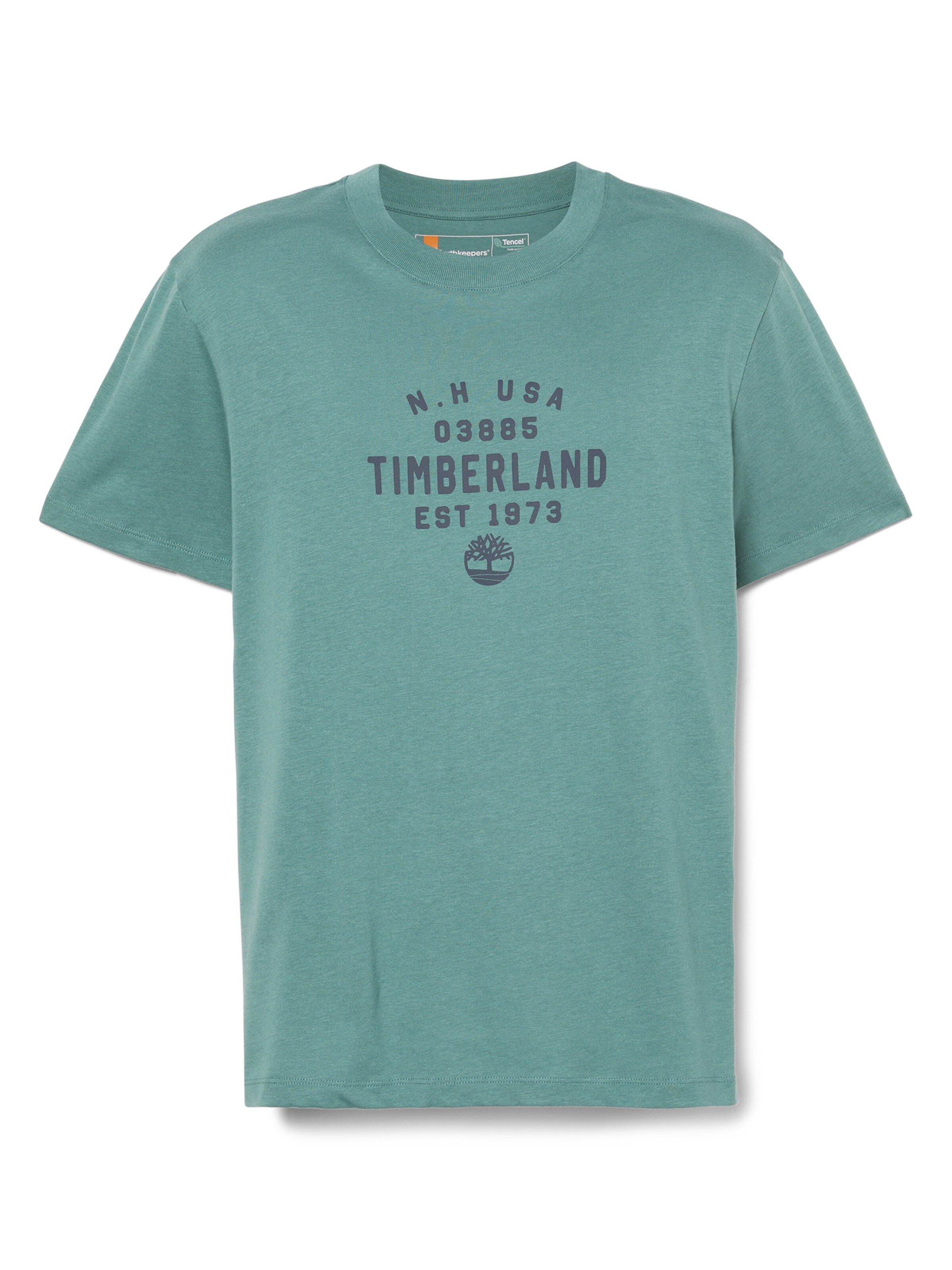 TIMBERLAND Tričko - Zelená: predná strana