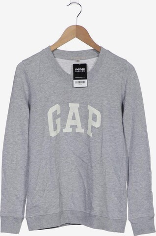 GAP Sweatshirt & Zip-Up Hoodie in XS in Grey: front