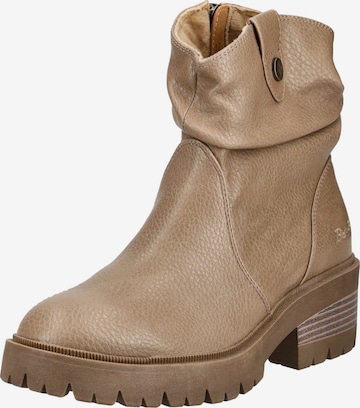 Bottines Blowfish Malibu en beige : devant