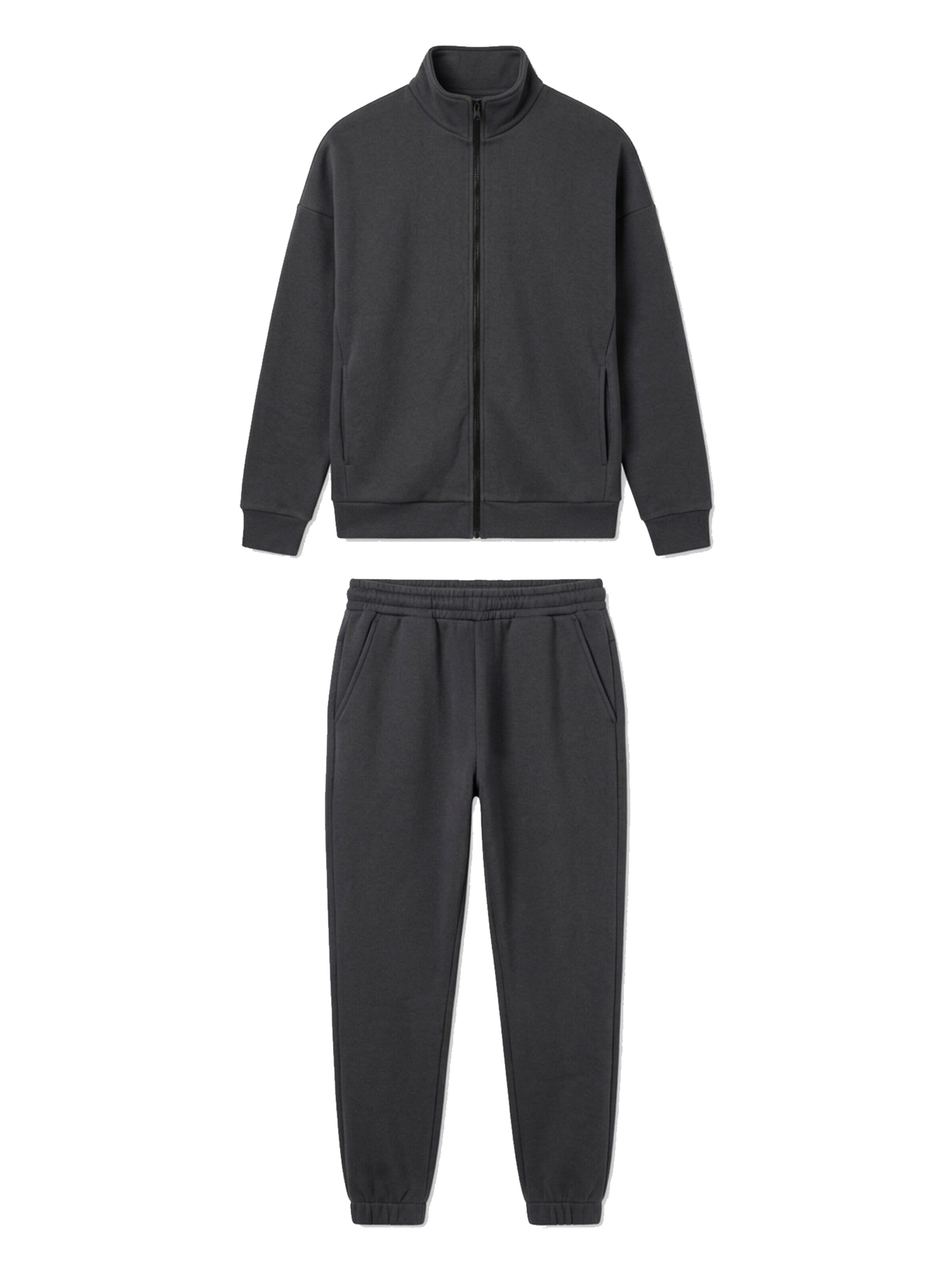 cut my fashion Trainingsanzug 'Vyriški treningai "Rokas" CMF572-17'‌‌ in Grau: Vorderseite