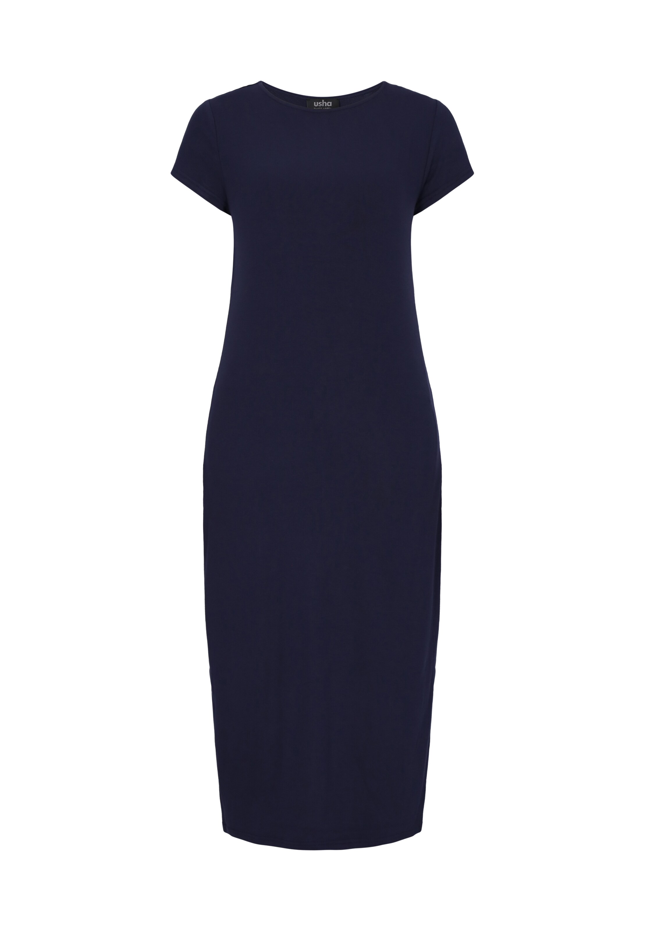 Robe usha BLACK LABEL en bleu : devant