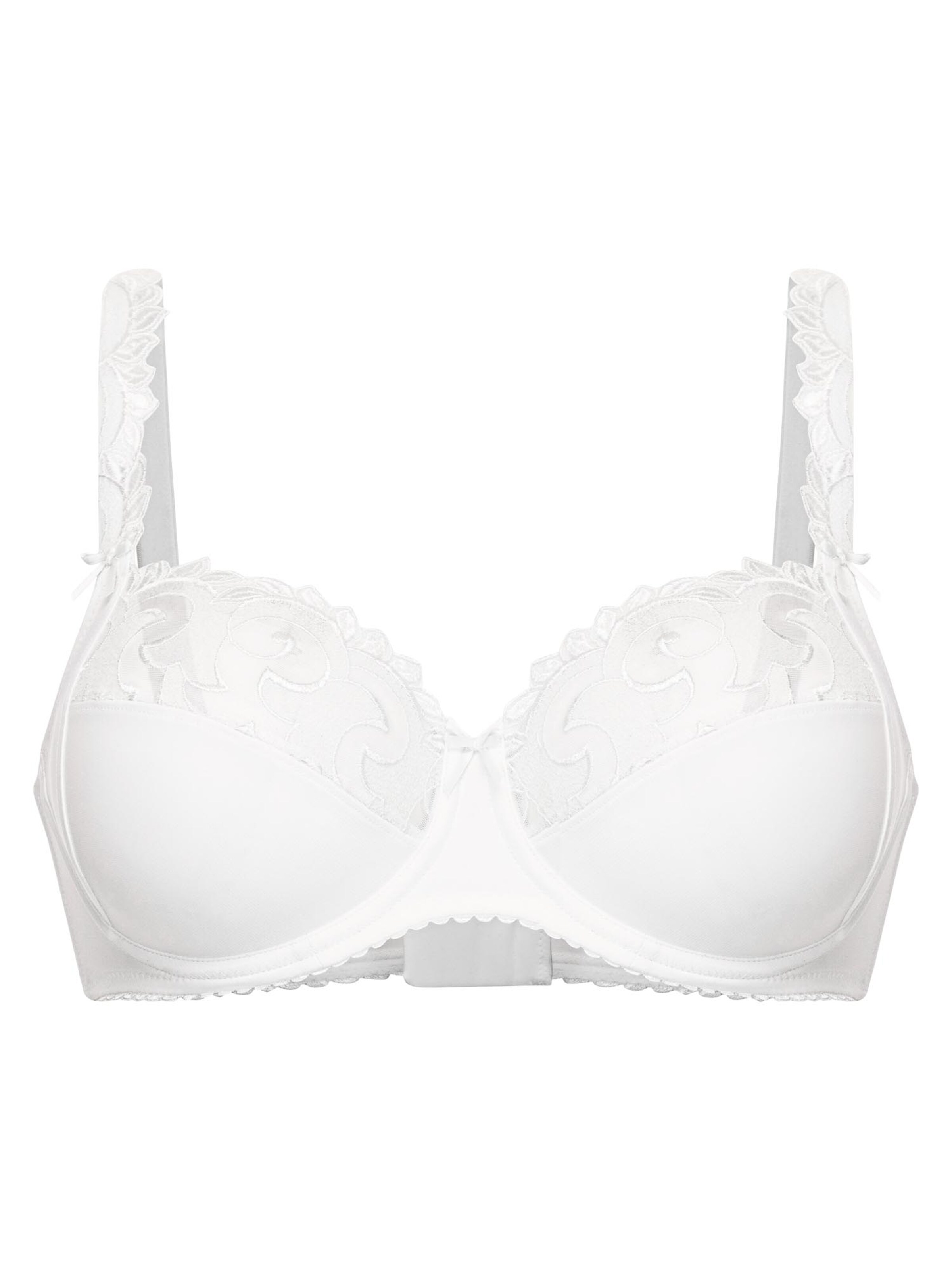FELINA Minimiser Bra 'Rhapsody' in White: front