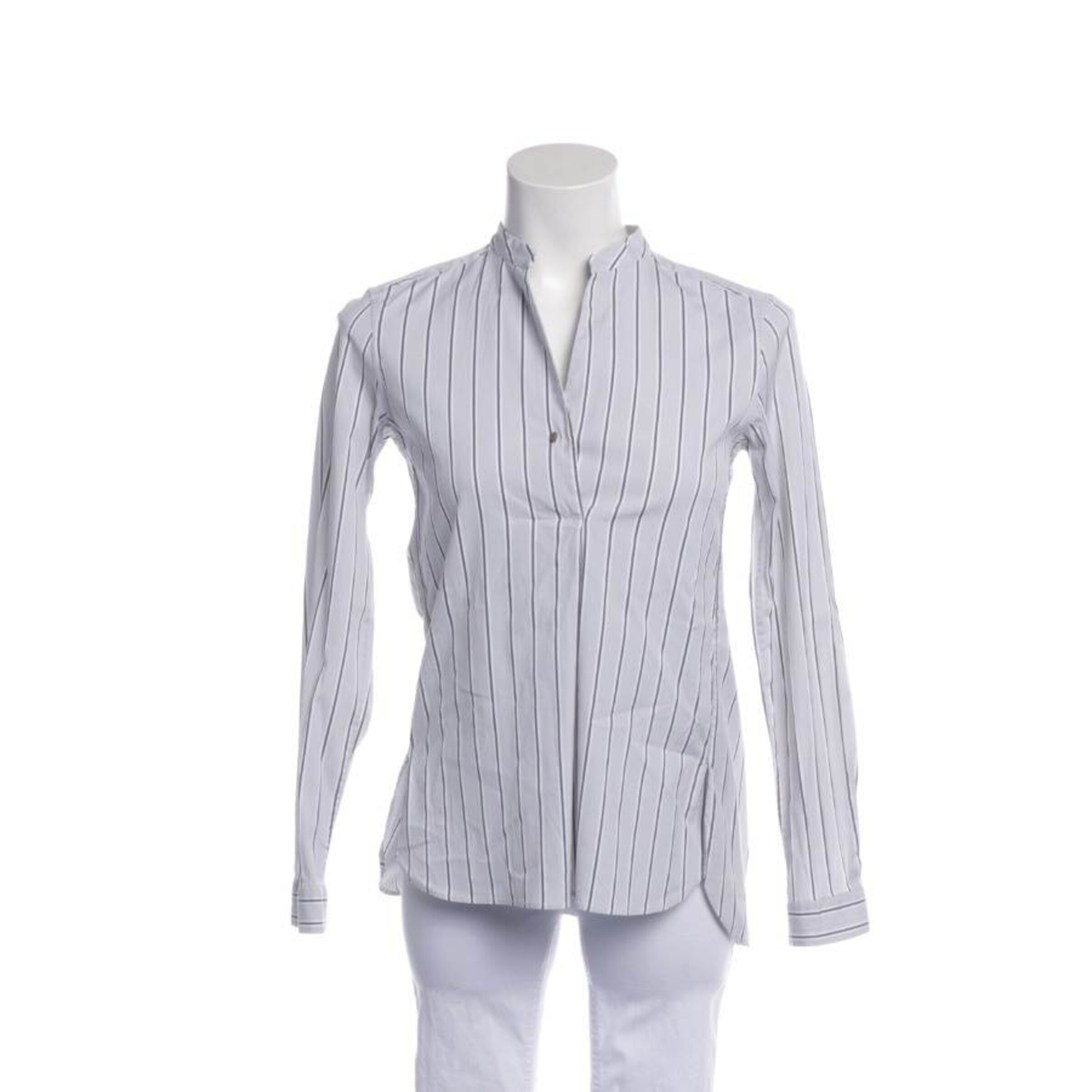 Caliban Bluse / Tunika XXS in Grau: Vorderseite