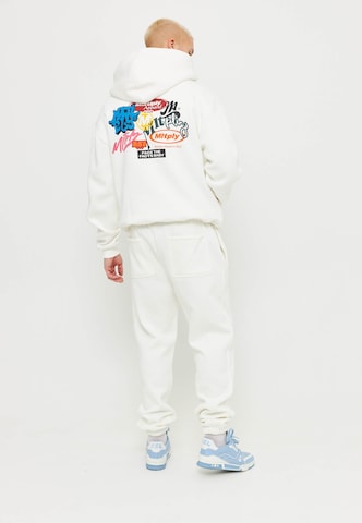 Multiply Apparel Zip-Up Hoodie in White