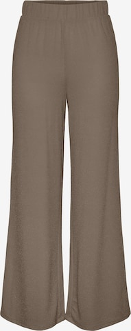 PIECES - Pierna ancha Pantalón 'LINA' en marrón: frente