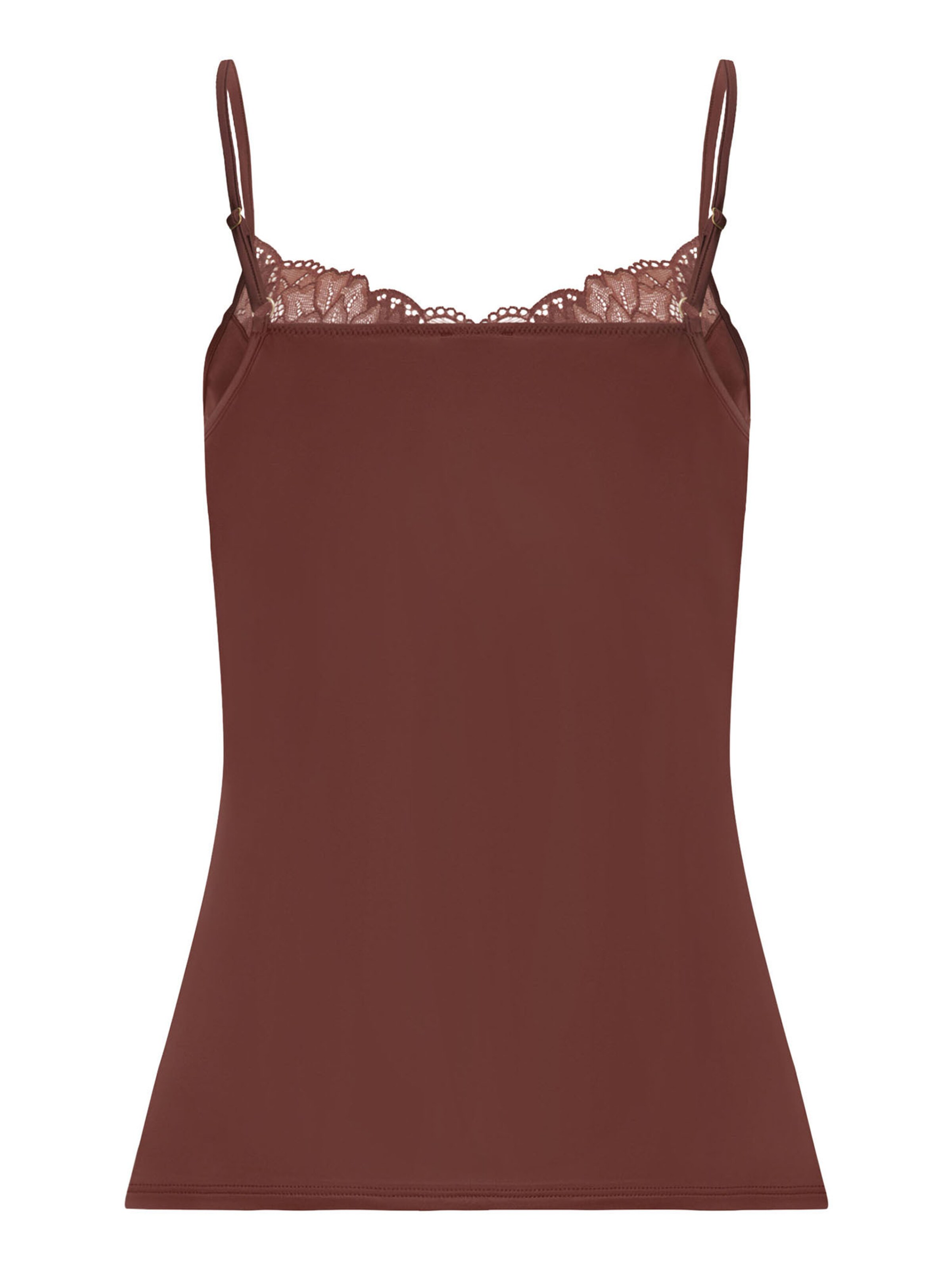 Haut ' Azelia ' Hanro en marron